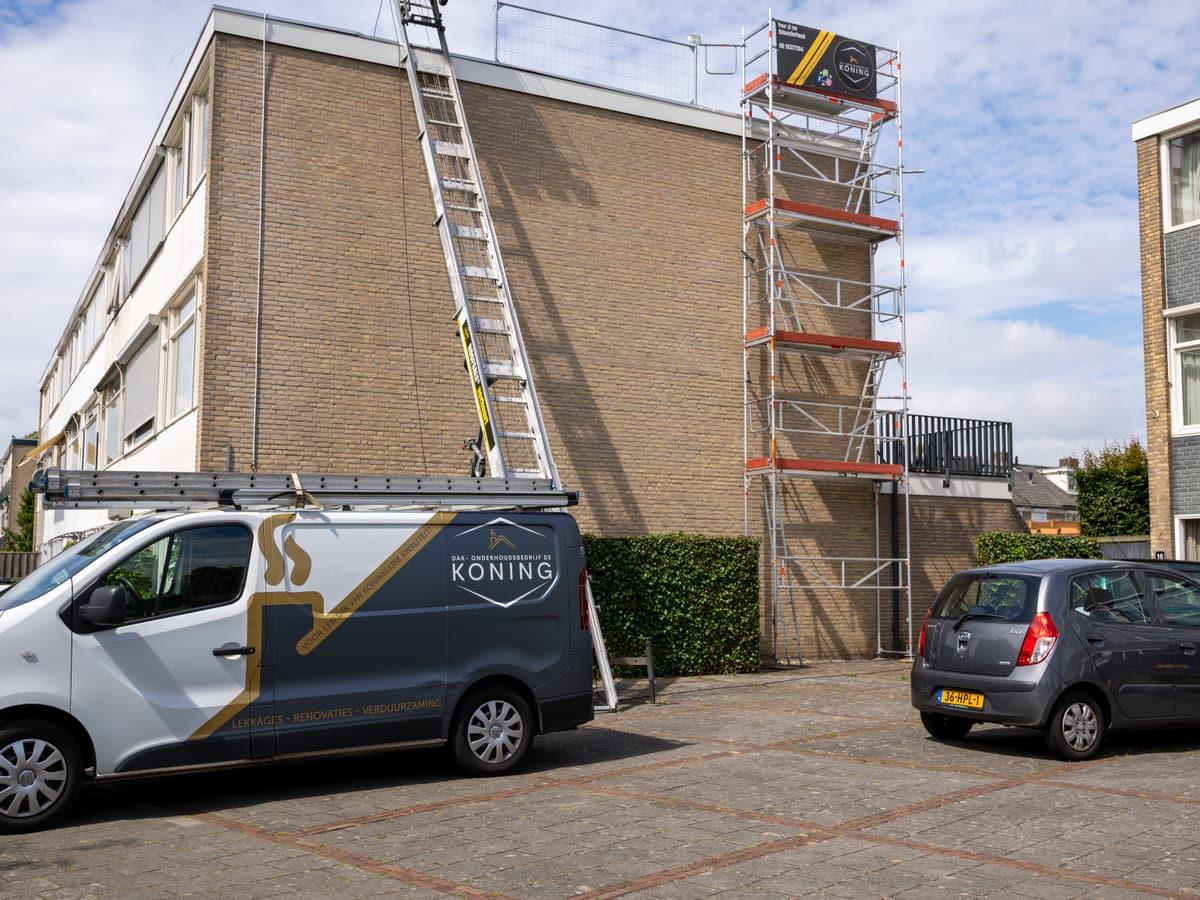 Spoedreparatie bij een daklekkage
